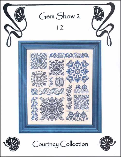 Courtney Collection Gem Show 2 Cross Stitch Pattern