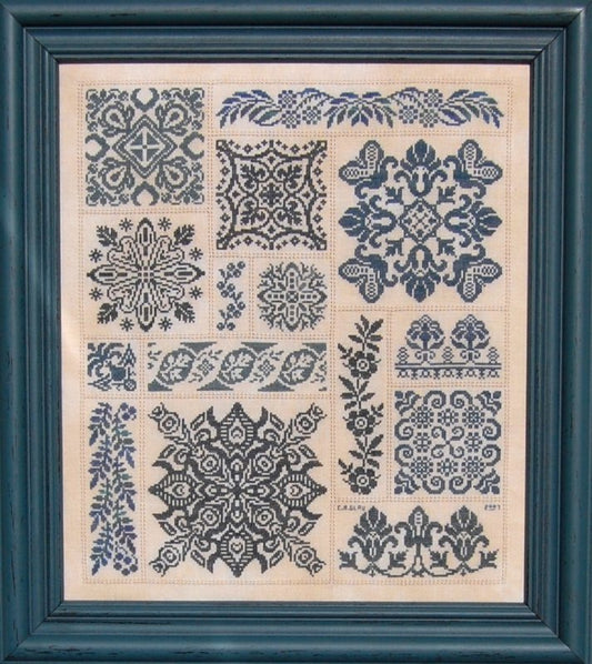 Courtney Collection Gem Show 2 Cross Stitch Pattern