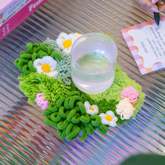 Craft Club Daisy Moss Coaster Kit
