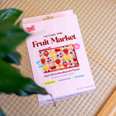 Craft Club Fruit Market Needlepoint Pouch Kit