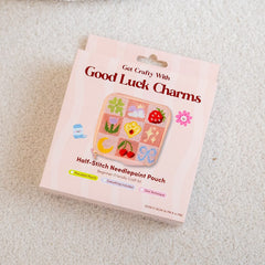 Craft Club Good Luck Charms Needlepoint Pouch Kit
