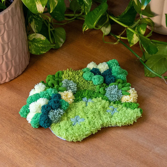 Craft Club Green Oasis Moss Coaster Kit