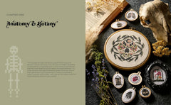 Cross Stitch Cabinet of Curiosities Book
