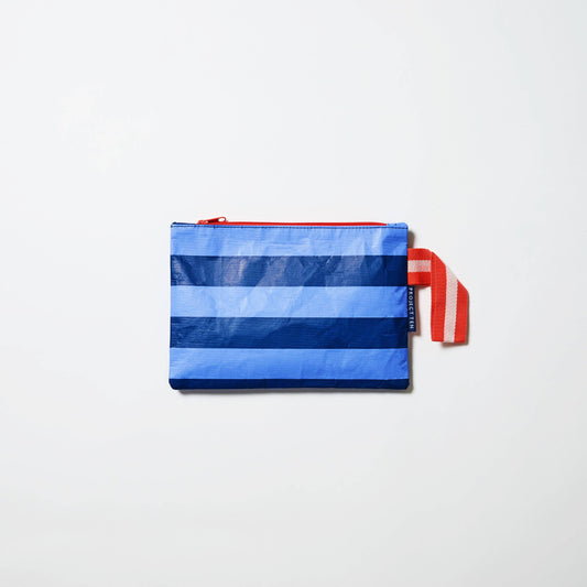 Project Ten Mini Zip Project Bag – Blue Stripe