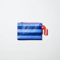 Project Ten Mini Zip Project Bag – Blue Stripe