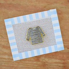 Sara Fitz Striped Shirt Needle Minder