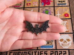 Stitchonomy Bat Stitch Crazy Needle Minder Silver Needle Minder