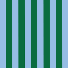 Project Ten Green Blue Stripe Shopper Tote Bag