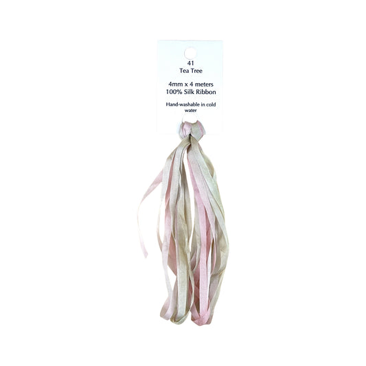 Dinky Dyes Silk Ribbon 4mm - 041 Tea Tree