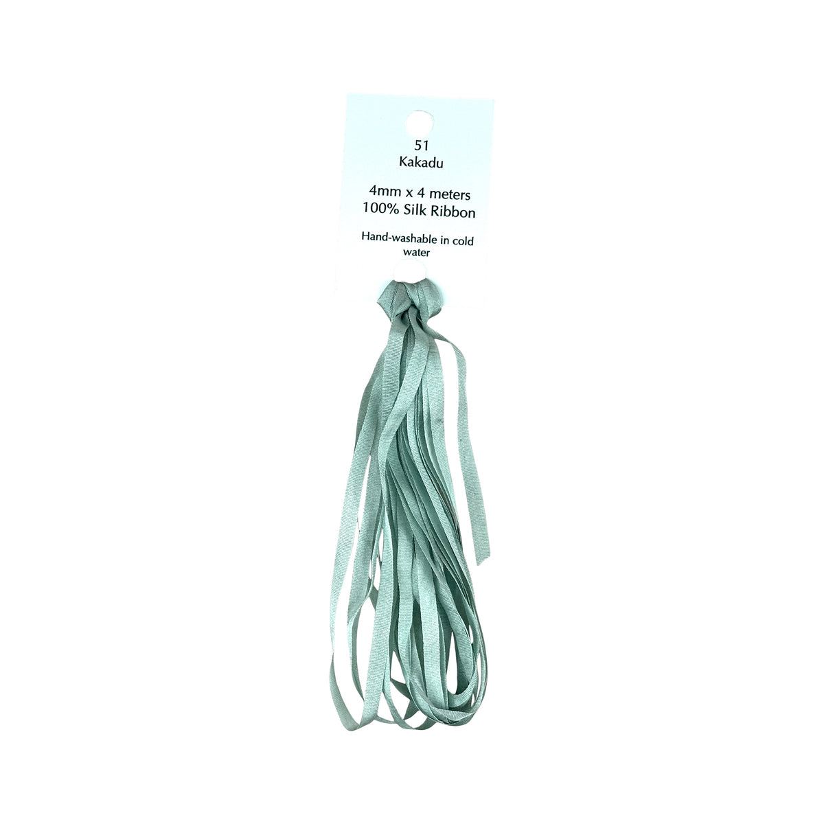 Dinky Dyes Silk Ribbon 4mm - 051 Kakadu