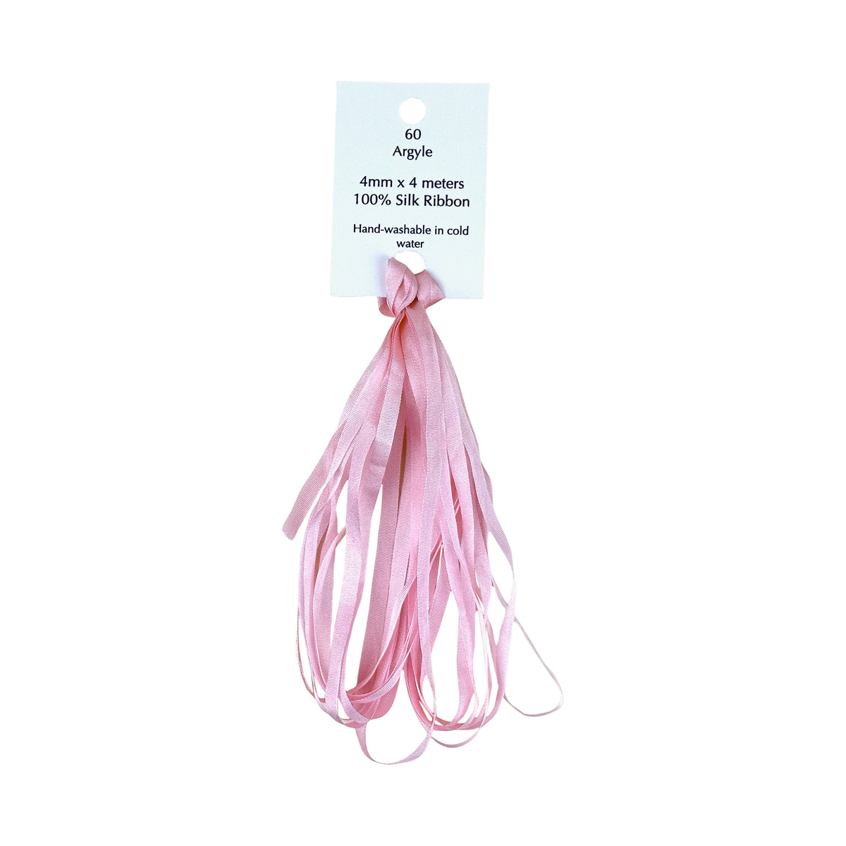 Dinky Dyes Silk Ribbon 4mm - 060 Argyle
