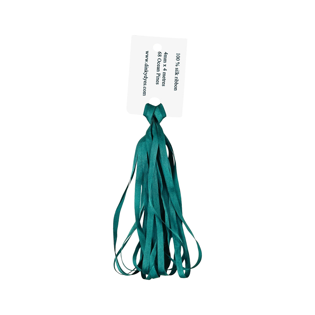 Dinky Dyes Silk Ribbon 4mm - 068 Ocean Pines