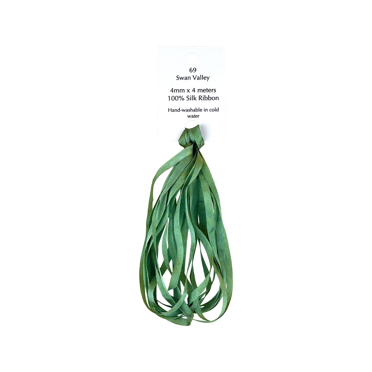 Dinky Dyes Silk Ribbon 4mm - 069 Swan Valley