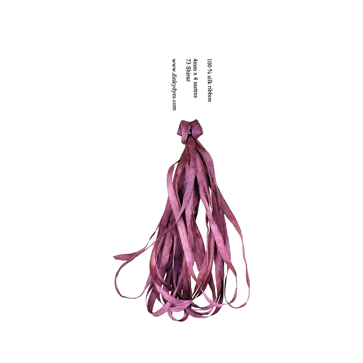 Dinky Dyes Silk Ribbon 4mm - 073 Shiraz
