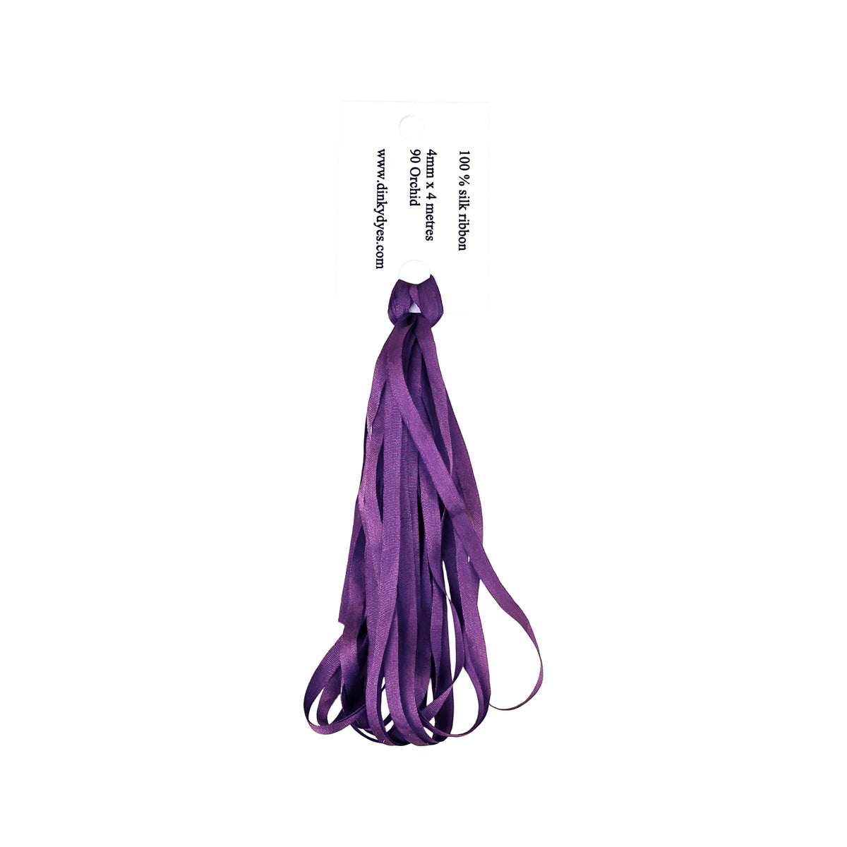 Dinky Dyes Silk Ribbon 4mm - 090 Orchid
