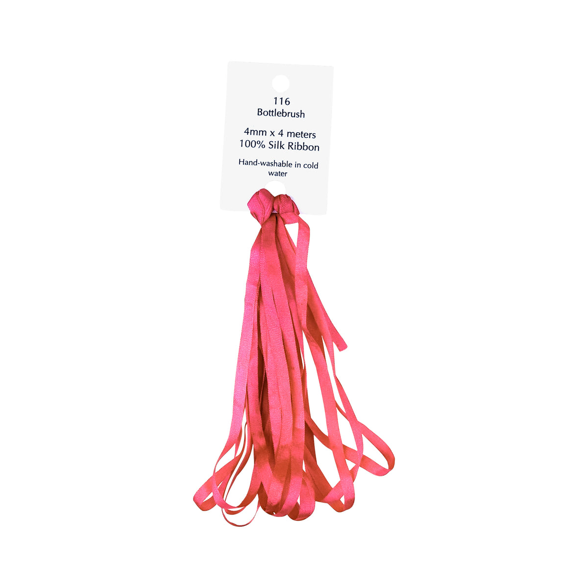 Dinky Dyes Silk Ribbon 4mm - 116 Bottlebrush