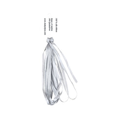 Dinky Dyes Silk Ribbon 4mm - 190 Silver