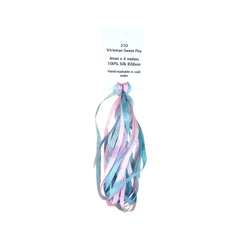 Dinky Dyes Silk Ribbon 4mm - 210 Victorian Sweet Pea