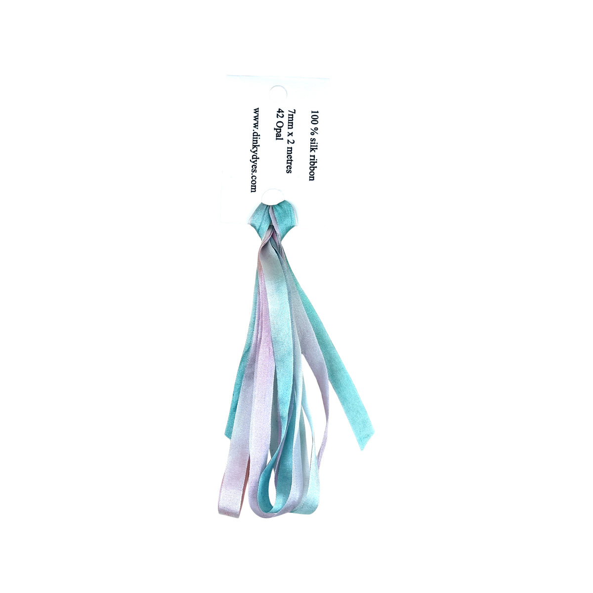Dinky Dyes Silk Ribbon 7mm - 042 Opal