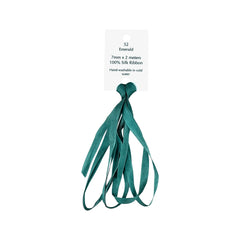 Dinky Dyes Silk Ribbon 7mm - 052 Emerald