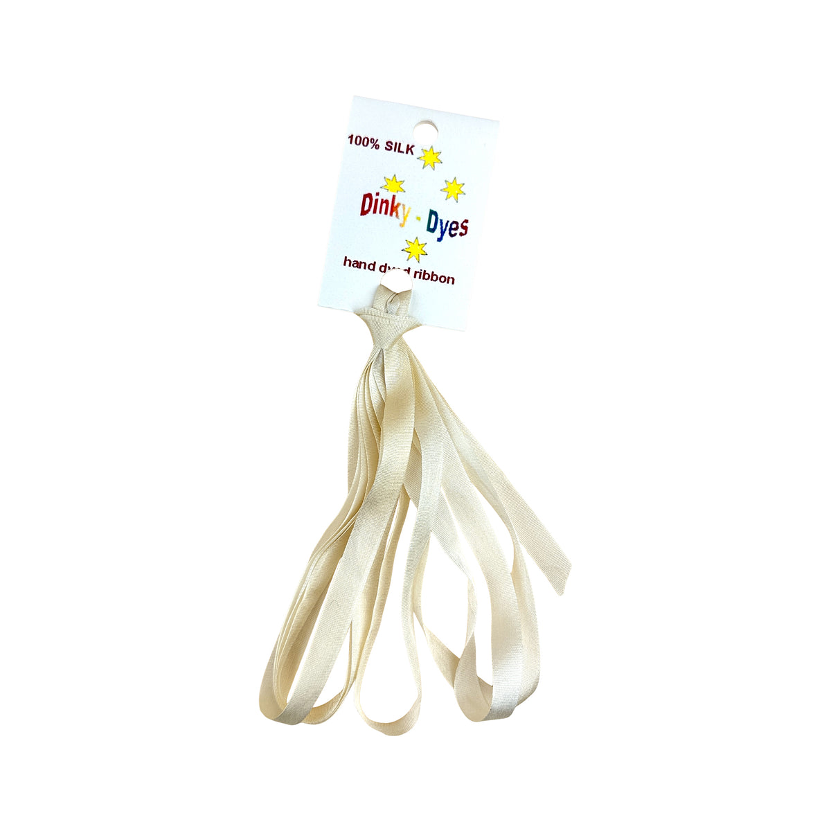 Dinky Dyes Silk Ribbon 7mm - 061 Pearl
