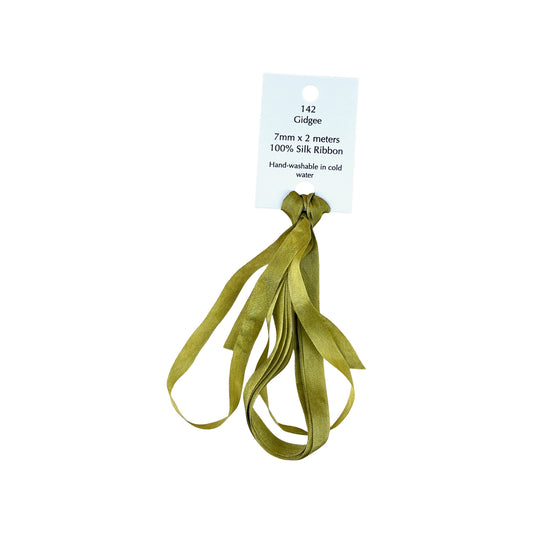 Dinky Dyes Silk Ribbon 7mm - 142 Gidgee