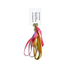 Dinky Dyes Silk Ribbon 7mm - 148 Janie's Christmas