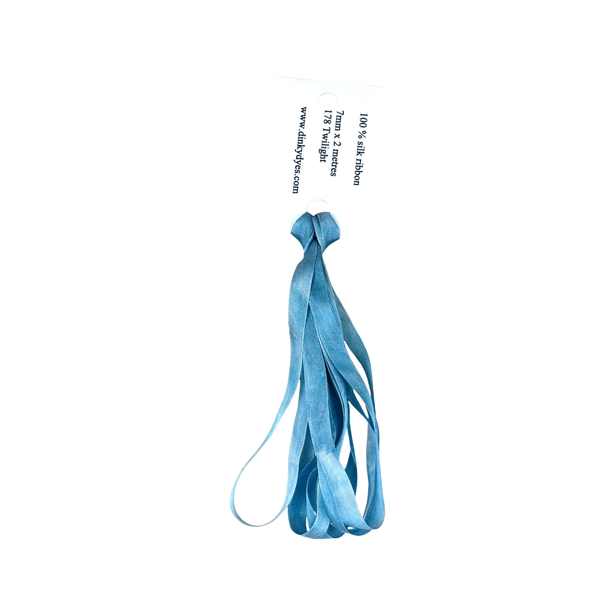 Dinky Dyes Silk Ribbon 7mm - 178 Twilight
