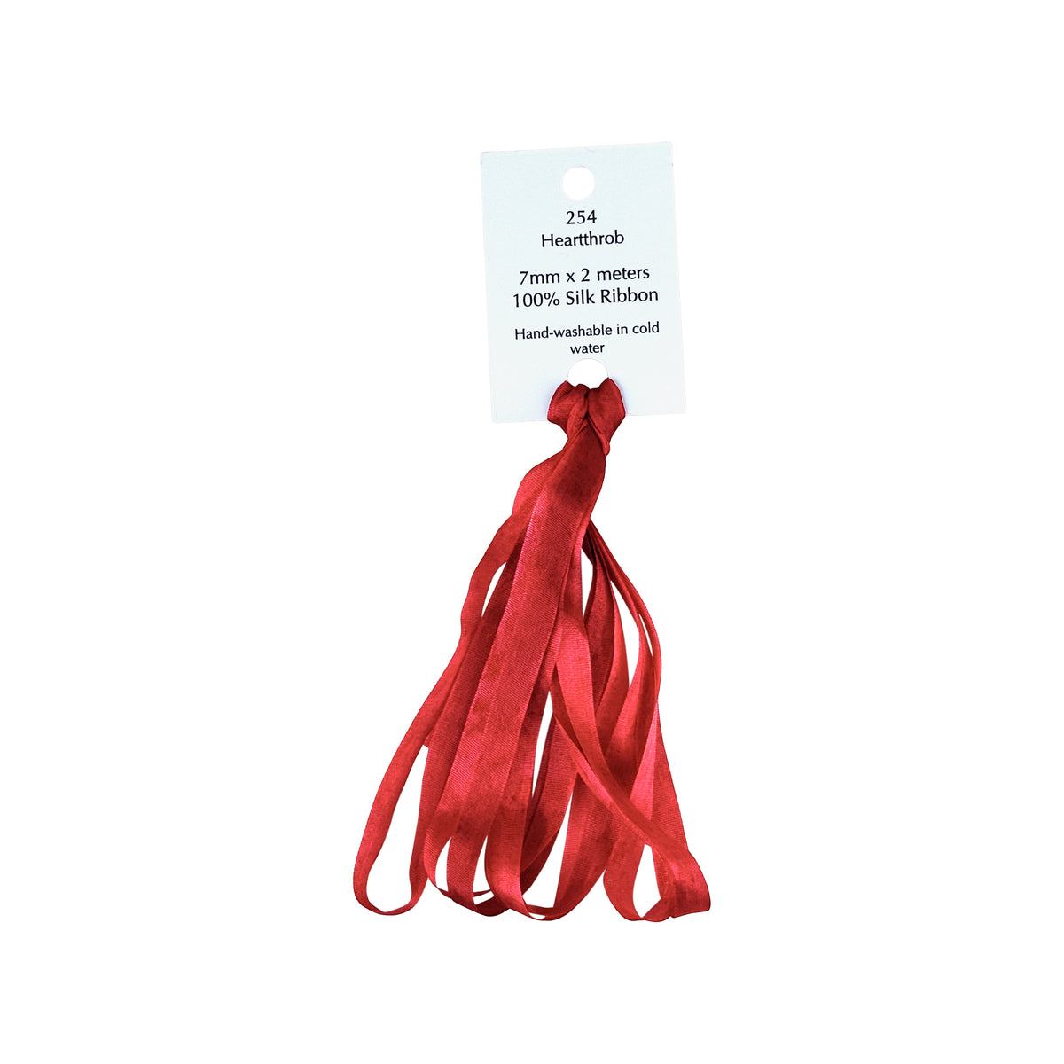 Dinky Dyes Silk Ribbon 7mm - 254 Heartthrob