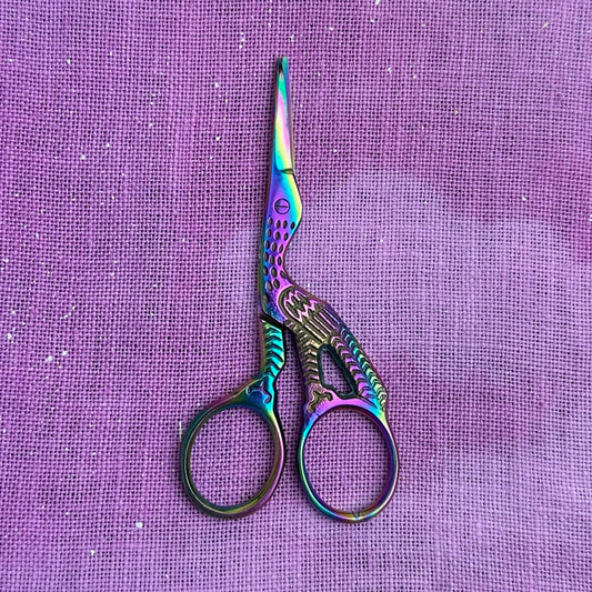 Dinky Dyes Titanium Coated Storks Scissors