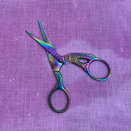 Dinky Dyes Titanium Coated Storks Scissors