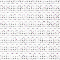 DMC Charles Craft Iridescent White Aida Fabric 14 ct  - 15" x 18"