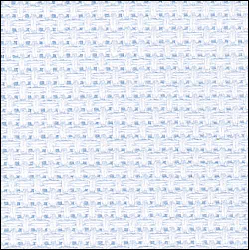 DMC Charles Craft Light Blue Aida Fabric 14 ct  - 15" x 18"