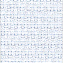 DMC Charles Craft Light Blue Aida Fabric 14 ct  - 15" x 18"