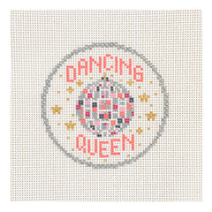 Doolittle Stitchery Dancing Queen Merit Badge Needlepoint Canvas