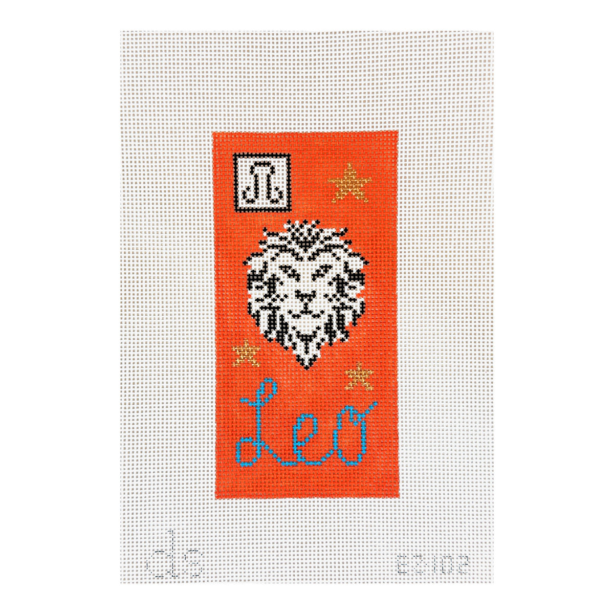 Doolittle Stitchery Leo Zodiac Eyeglass Case Needlepoint Canvas