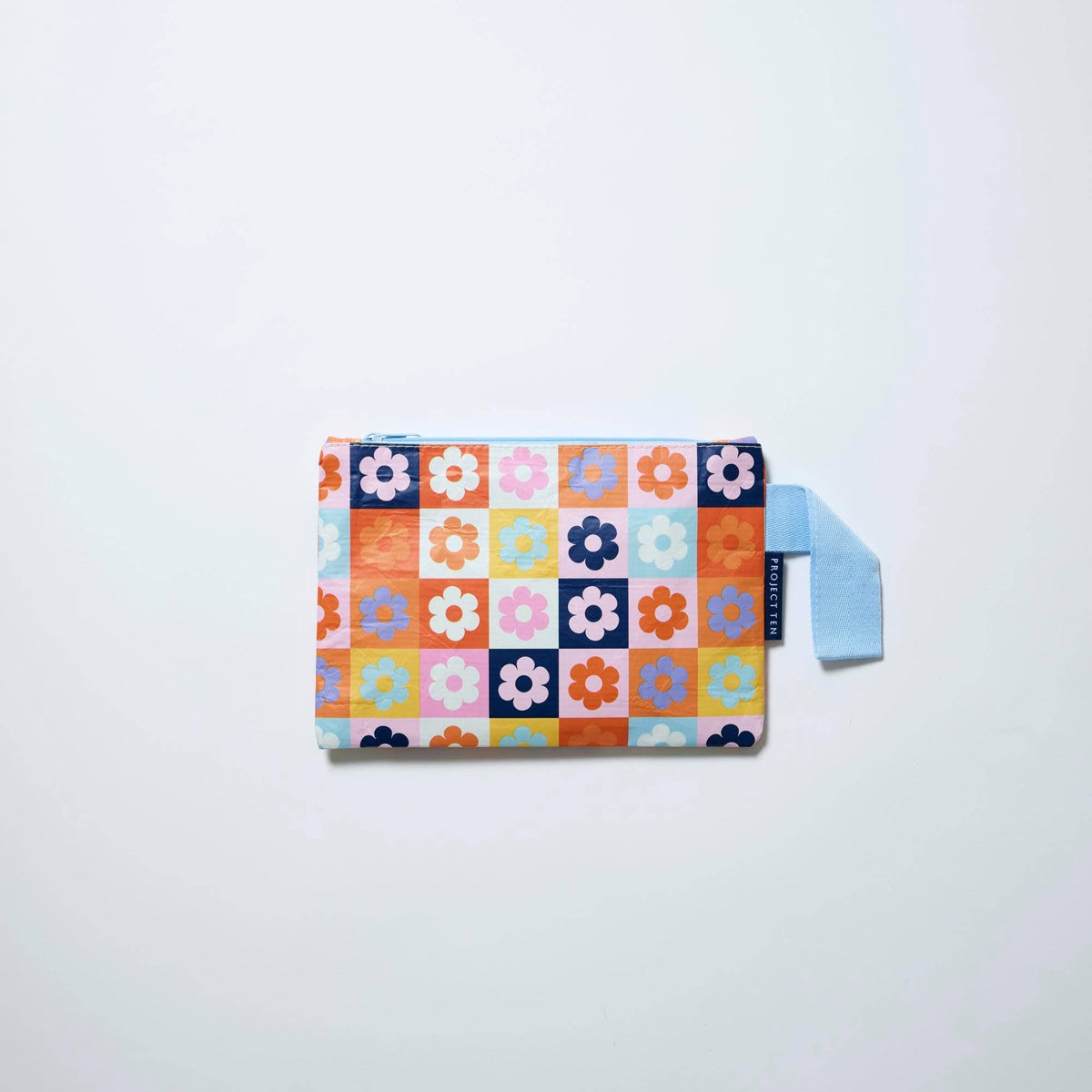 Project Ten Mini Zip Project Bag – Square Garden