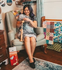 Nurge Embroidery Adjustable Seat Stand