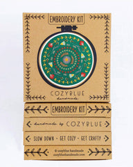 Cozyblue Handmade Greenery Embroidery Kit