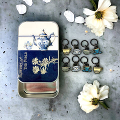 Firefly Notes Tea Time Notion Magnetic Tin Needle Case
