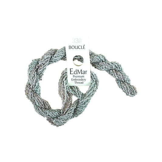 EdMar Boucle - 330 Light Green Gray to Light Tan