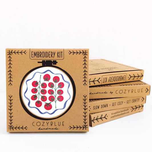 Cozyblue Handmade Tomatoes Embroidery Kit