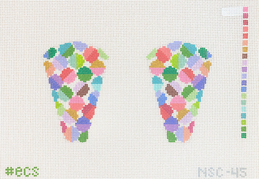 Elizabeth Crane Swartz Lulu Scissor Case Needlepoint Canvas