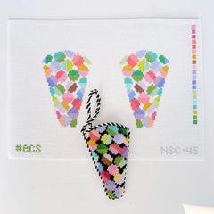 Elizabeth Crane Swartz Lulu Scissor Case Needlepoint Canvas