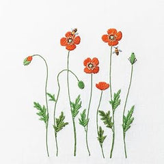 Embroidered Wild Flowers: Patterns Inspired by Field and Forest