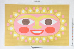 Emily Peacock Sunny Needlepoint Canvas