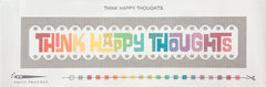 Emily Peacock Think Happy Thoughts Needlepoint Canvas - 14 M