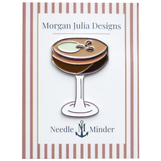 Morgan Julia Designs Espresso Martini Needle Minder