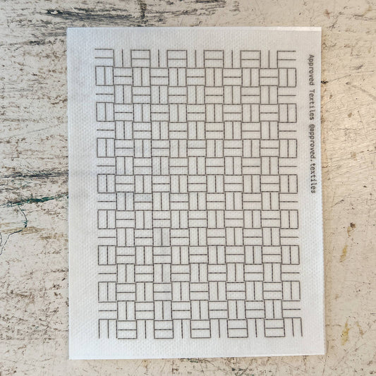 Approved Textiles Parquet Mending and Embroidery Transfers