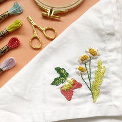 M Creative J Forest Forage Peel Stick and Stitch Embroidery Patterns